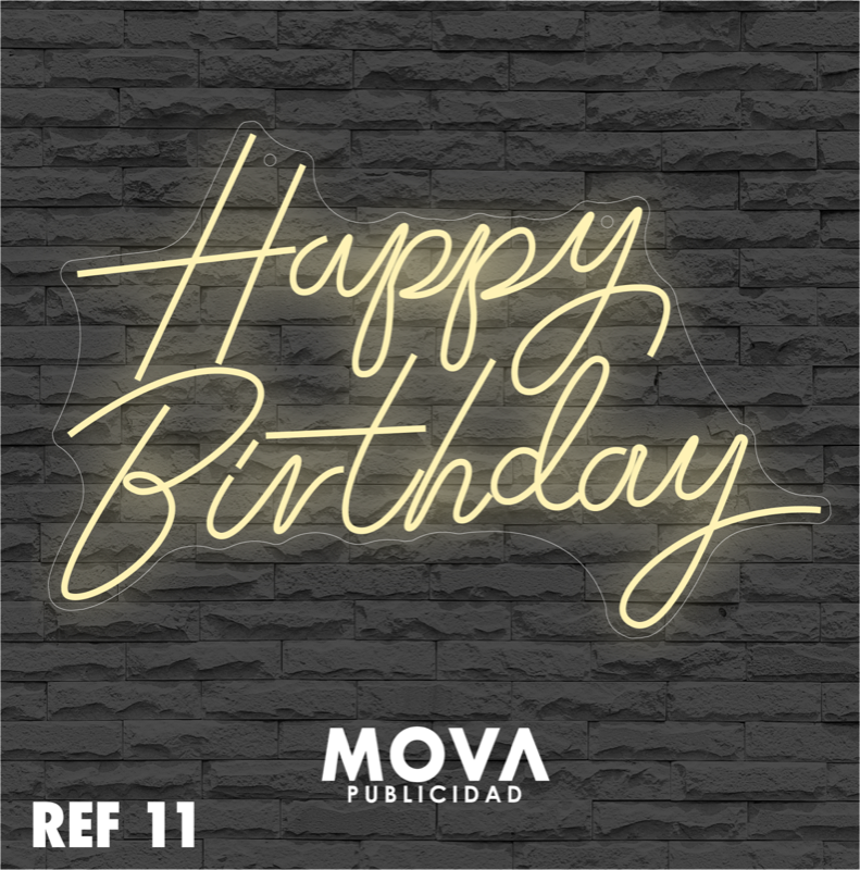 Happy Birthday REF 11 - luz cálida